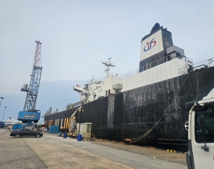 부산행 화물선 휴항 일정